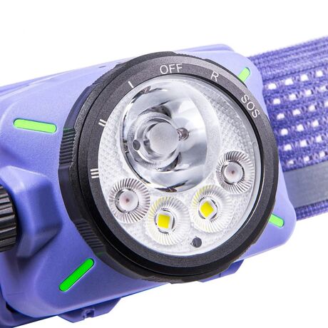 Φακος Estar (li-Po*2) Purple-1300 Lumens Nextorch