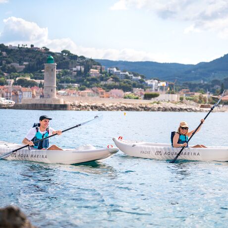 Καγιάκ Φουσκωτό 2 Ατόμων HALVE 398m AQUA MARINA 15692