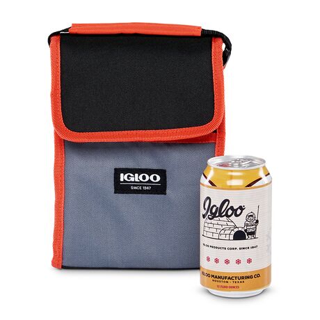 Τσάντα Ψυγείο Χειρός Lunch Sack Μαύρο/Γκρι/Κόκκινο IGLOO 41328Τσάντα Ψυγείο Χειρός Lunch Sack Μαύρο/Γκρι/Κόκκινο IGLOO 41328