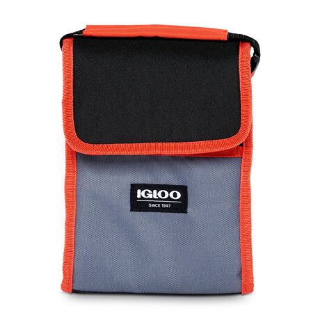 Τσάντα Ψυγείο Χειρός Lunch Sack Μαύρο/Γκρι/Κόκκινο IGLOO 41328