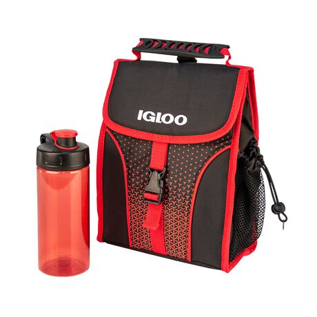 Τσάντα Ψυγείο Φαγητού με Παγούρι Lunch Bag Κόκκινο IGLOO 41329