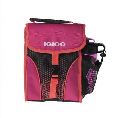Τσάντα Ψυγείο Φαγητού με Παγούρι Lunch Bag Ροζ IGLOO 41329