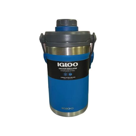 Παγούρι Θερμός Υδροδοχείο Logan 44oz/1,89Lt Stainless Steel Navy IGLOO 41476