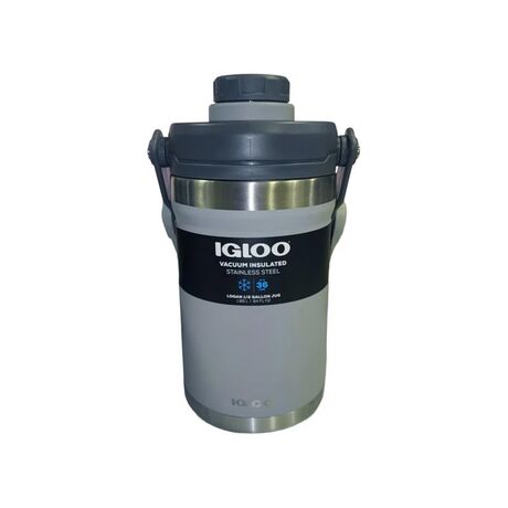 Παγούρι Θερμός Υδροδοχείο Logan 44oz/1,89Lt Stainless Steel Grey IGLOO 41476