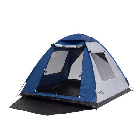 Σκηνή Camping Οpen Air 4 Ατόμων 240x240x175cm Μπλέ PANDA 10330