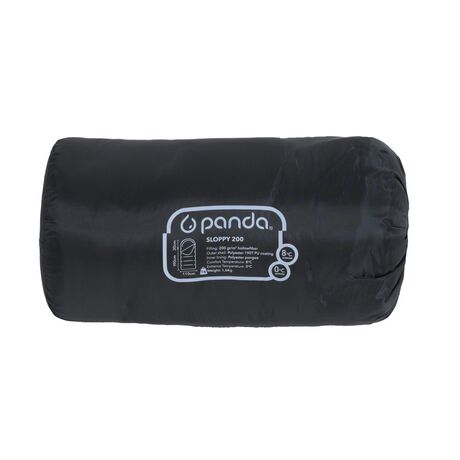 Υπνόσακος 190+30x110cm 200gr Sloppy 200 Μαύρο PANDA 12305