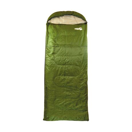 Υπνόσακος 185+30x76cm 250gr Ranger Hood 250 Χακι PANDA 12329