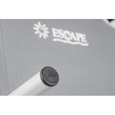 Καρεκλάκι Παραλίας ESCAPE High Άσπρο/Γκρι 15583