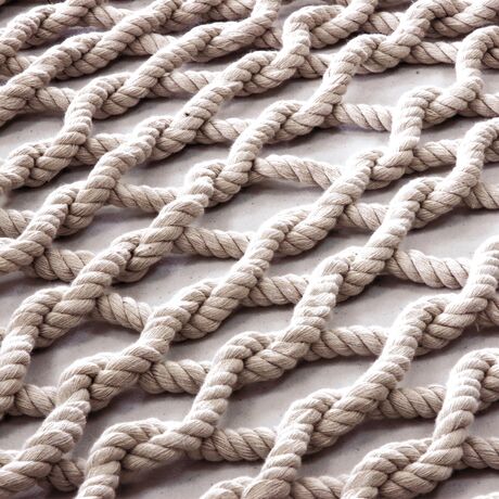 Αιώρα με 100% Βαμβακερό Δίχτυ 200x140cm Heavy Rope SUMMER CLUB 13311