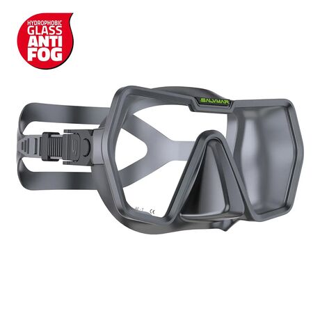 SALVIMAR DRAKE ANTIFOG ΜΑΣΚΑ ΚΑΤΑΔΥΣΗΣ ΜΕ ΛΟΥΡΙ ΣΙΛΙΚΟΝΗΣ GREY SALVIMAR SRL 67639-GREY