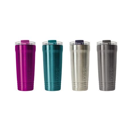 Ποτήρι Θερμός Από Ανοξείδωτο Ατσάλι Logan 22oz 650ml Purple IGLOO 41449