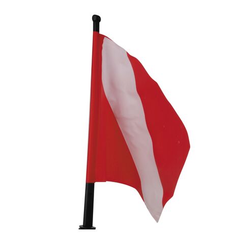 ΣΗΜΑΙΑΚΙ ΣΗΜΑΔΟΥΡΑΣ ΚΟΚΚΙΝΟ/ΛΕΥΚΟ  65028