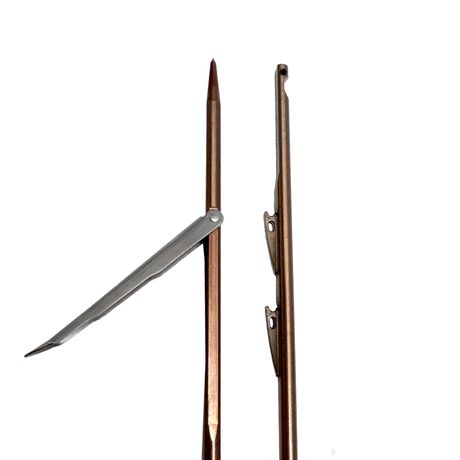 Βέργα Ψαροντούφεκου Inox Μονόφτερή Με Καρχαριάκια Φ6,5 115cm SALVIMAR 67300