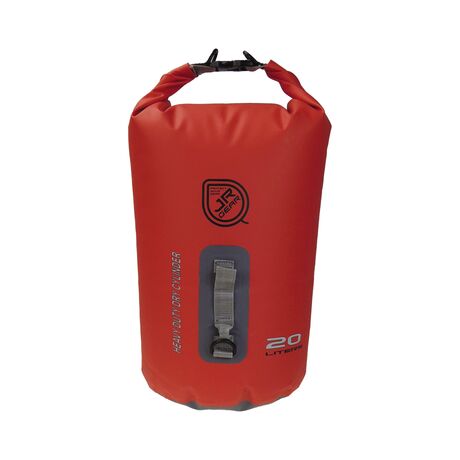 Σάκος Χειρός Στεγανός 20L Heavy Duty Dry Cylinder Κόκκινο JR Gear 12706