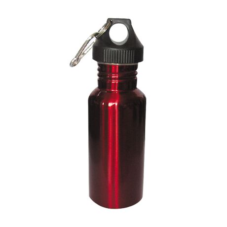 Παγούρι Με Καραμπίνερ 500ml Κόκκινο PANDA 24366
