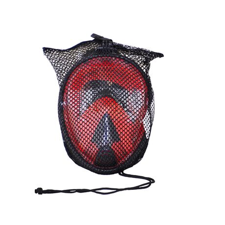 ΜΑΣΚΑ FULL FACE COLOR ΑΣΠΡΟ/ΜΑΥΡΟ L/XL  61053