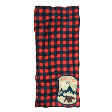 Υπνόσακος Παιδικός 140x70cm 180gr Kid Ι Κόκκινο Καρό PANDA 12330