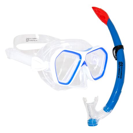 ΣΕΤ ΜΑΣΚΑ/ΑΝΑΠΝ.ΣΙΛΙΚ.NEVIS ΔΙΑΦΑΝΟ/ΚΟΚΚΙΝΟ  61523