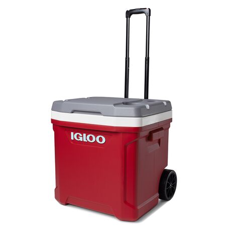 Ψυγείο Φορητό Ισοθερμικό Με Ρόδες LATITUDE ROLLER 60Qt/57Lt Κόκκινο IGLOO 41654