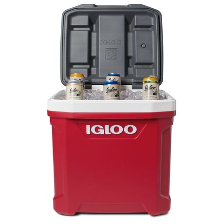 Ψυγείο Φορητό Ισοθερμικό Με Ρόδες LATITUDE ROLLER 60Qt/57Lt Κόκκινο IGLOO 41654