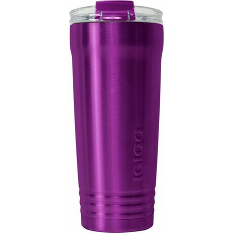 Ποτήρι Θερμός Από Ανοξείδωτο Ατσάλι Logan 22oz 650ml Purple IGLOO 41449