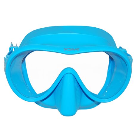 Μάσκα Θαλάσσης Σιλικόνης Goa Steel Blue XDive 61128