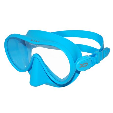 Μάσκα Θαλάσσης Σιλικόνης Goa Steel Blue XDive 61128
