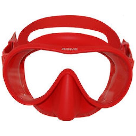 Μάσκα Θαλάσσης Σιλικόνης Goa Mini Kόκκινο XDive 61128
