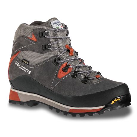 DOLOMITE SHOE ZERMATT GTX 248113 GRAPH.GREY/OCHRE RED 9.5 UK  80302
