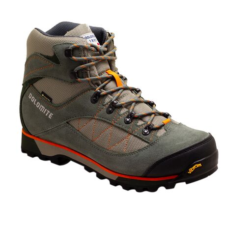 DOLOMITE SHOES M's MOENA GTX 268627 SILVER GREEN/ORANGE 6.5 UK  80310