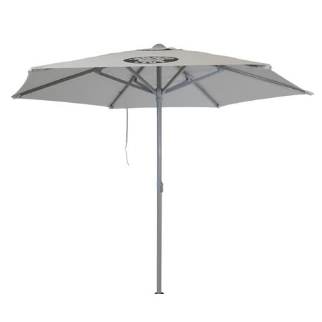 Ομπρέλα Παραλίας 2m 6 Ατσάλινες Ακτίνες UPF 50+ LAGOON Beige SUMMER CLUB 18348