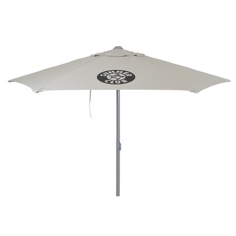 Ομπρέλα Παραλίας 2m 6 Ατσάλινες Ακτίνες UPF 50+ LAGOON Beige SUMMER CLUB 18348