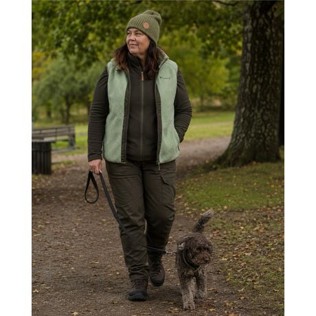 3266 Γυναικειο Ζεστο Αθορυβο Γιλεκο Pile Fleece Pinewood