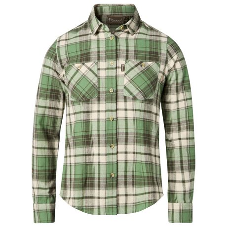 9327 Härjedalen Flannel Γυναικειο Βαμβακερο Καρο Πουκαμισο Pinewood