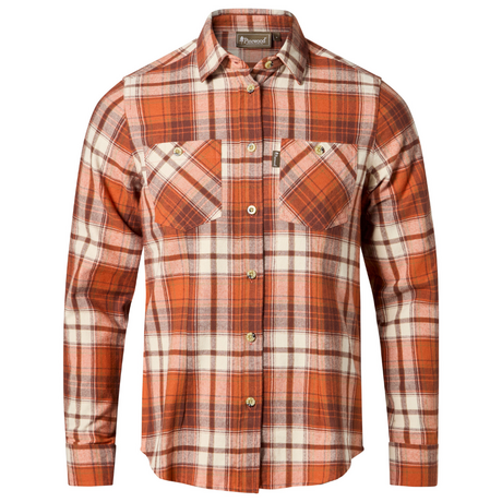 9327 Härjedalen Flannel Γυναικειο Βαμβακερο Καρο Πουκαμισο Pinewood