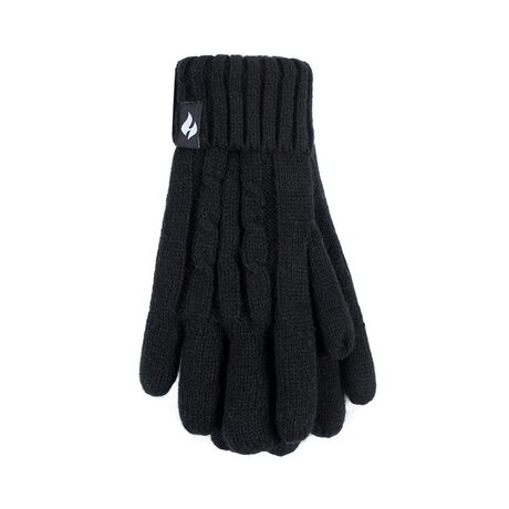 Γάντια Γυναικεία Ισοθερμικά Πλεκτά Black Heat Holders 80140