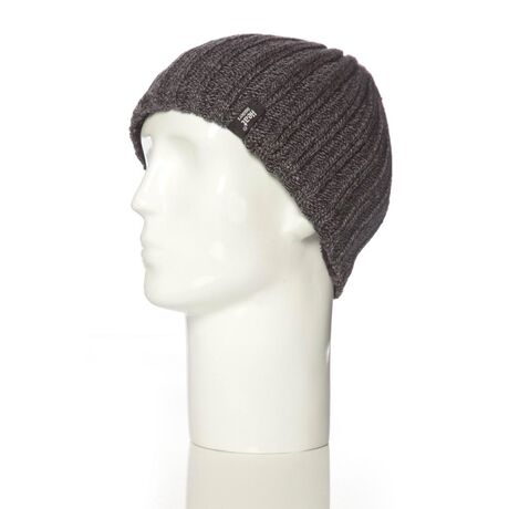 Σκούφος Ανδρικός Με Θερμική Επένδυση Heat Weaver Charcoal Heat Holders 80119 Σκούφος Ανδρικός Με Θερμική Επένδυση Heat Weaver Charcoal Heat Holders 80119