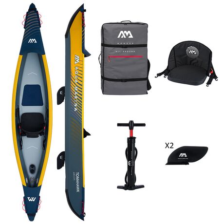 Καγιάκ Φουσκωτό 1 Ατόμου Tomahawk I Air-K375 375cm AQUA MARINA 28358