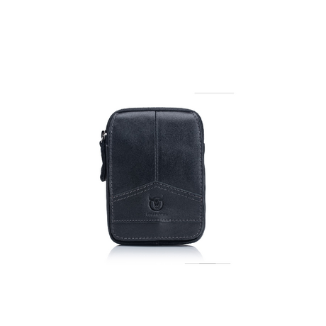 Δερμάτινο τσαντάκι μέσης Bull Captain YB012 Μαύρο